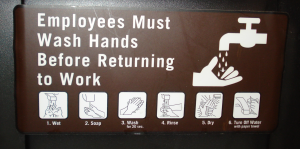Washing hands instructions Instructions for washing hands